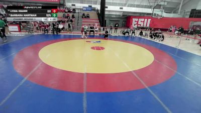 131 lbs Champ. Round 1 - Lydia Knarr, Lock Haven University vs Barbara Hartman, York