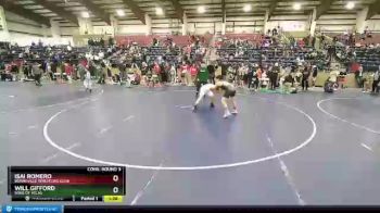 120 lbs Cons. Round 3 - Will Gifford, Sons Of Atlas vs Isai Romero, Bonneville Wrestling Club