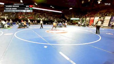 130 Class 2 lbs Semifinal - Ayamba Abunaw, North Point vs Kaylee James, Carthage
