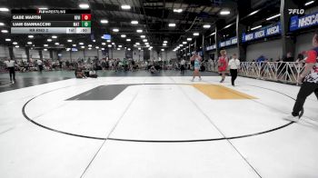 180 lbs Rr Rnd 2 - Gabe Martin, Revival Orange vs Liam Giannaccini, Mat Warriors Yellow