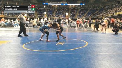 118 lbs Consy 2 - Brenna Pascual, Danville vs Jeeah Brooks, Connellsville