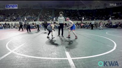 120 lbs Consi Of 4 - Henry Hanzlicek, Smith Wrestling Academy vs Joncarlo Claudio, Jenks Trojan Wrestling Club