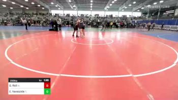 220 lbs Round Of 16 - Gideon Roll, AL vs Elijah Vansickle, FL