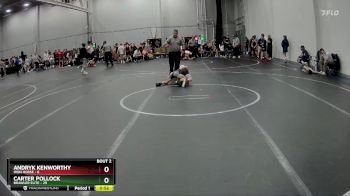 64 lbs Round 2 (3 Team) - Andryk Kenworthy, Iron Horse vs Carter Pollock, Brawler Elite