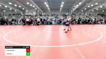 182 lbs Consi Of 16 #2 - Jonathan Harwood, PA vs Luke Meyer, CA