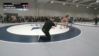 80 kg Champ. Rd Of 64 - Nico LaRocco, Desert Pines High School Wrestling vs Hayden Reuter, Interior Grappling Academy