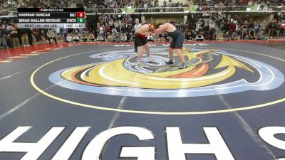 285 lbs Round Of 32 - Hadrian Duncan, Narragansett vs Brian Waller-Reitano, Central Catholic