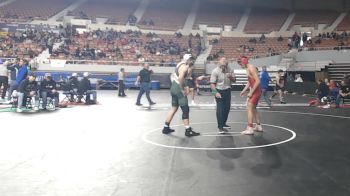 159-D4 Quarterfinal - Dawson Dho, Miami High School vs Jose Pena, St. Johns High School