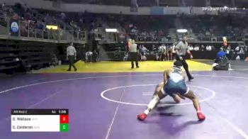 122 lbs Prelims - Dajuan Wallace, JC Youth Wrestling Club vs Chris Calderon, Esperanza