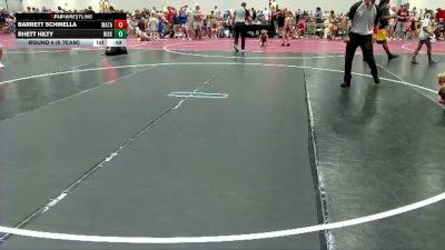 90 lbs Round 4 (6 Team) - Barrett Schinella, Mat Assassins vs Rhett Hilty, Rising Kingz