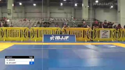 ROMAN BAKER vs NOLAN STUART 2022 American National IBJJF Jiu-Jitsu Championship