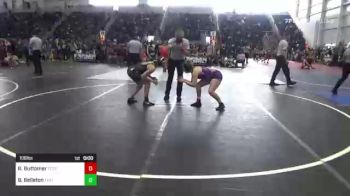 123 lbs Round Of 16 - Gabriella Rincon, Marvel vs Bella Marmolejo, Mohave WC