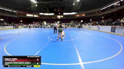 114 lbs 3rd Place Match - Ameerah Colon, Tempe vs Daynah Gomez, Gila Ridge High School