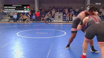 285 lbs Champ. Round 1 - Tyler Blanton, Northern Oklahoma College-Tonkawa vs Kort Wilkinson, Western Wyoming College