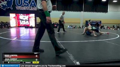 113 lbs Cons. Round 2 - John Sheehy, Notre Dame Wrestling Club vs Reed Loeffel, Tennessee