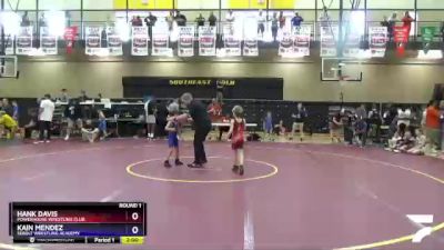 53 lbs Round 1 - Hank Davis, Powerhouse Wrestling Club vs Kain Mendez, Sebolt Wrestling Academy