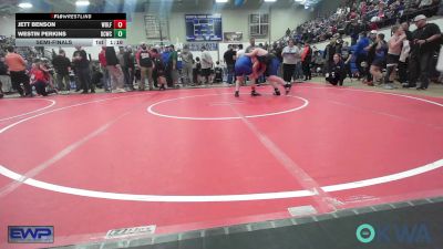 Semifinal - Jett Benson, Wolfpak Wrestling vs Westin Perkins, Dark Cloud Wrestling Club