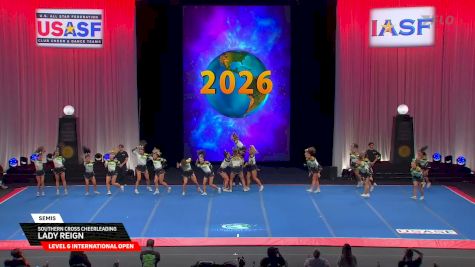 Southern Cross Cheerleading - Lady Reign [2026 L6 International Open Semis] 2026 The Cheerleading Worlds