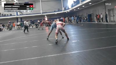 141 lbs Round Of 64 - Anthony Samuels, Sacred Heart - UnAttached vs Anthony Basile, George Mason - UnAttached