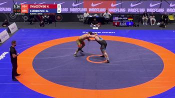 125 kg Qualif - Nick Gwiazdowski, USA vs Gennadij Cudinovic, GER