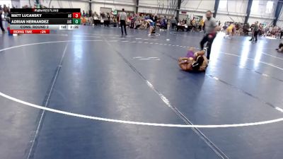 Silver 141 lbs Cons. Round 2 - Adrian Hernandez, Joliet Junior College vs Matt Lucansky, Augustana (IL)