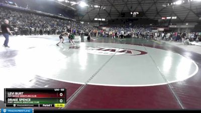 83 lbs Champ. Round 2 - Drake Spence, Port Angeles Wrestling Club vs Levi Burt, Mat Demon Wrestling Club