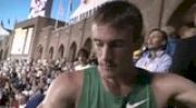 Chris Solinsky after #2 US All-time 5k 1255 at 2010 Stockholm Diamond League