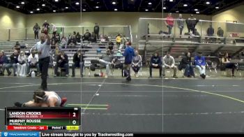 96 lbs Round 1 (6 Team) - Murphy Rousse, Mi Pitbull vs Landon Crooks, Contenders WA Green