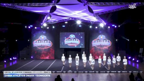 Cheer Athletics Omaha - IconicCAts [2025 L2 Junior - Small Day 1] 2025 America's Best Grand Nationals