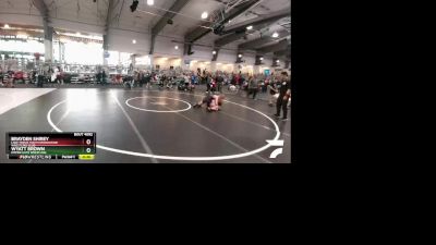 140 lbs Cons. Round 2 - Brayden Shirey, Lake Travis Youth Association Wrestling Club vs Wyatt Brown, Empire Elite Wrestling