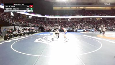 II-160 lbs Champ. Round 1 - Eddie Geer, Chittenango vs Connor Wilson, Our Lady Of Lourdes