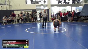 184 lbs Quarterfinal - Kyle Knudtson, Eastern Oregon University (OR) vs Bryant Bartlett, Simpson (Calif.)