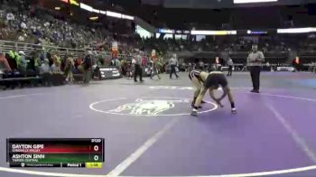 Champ. Round 1 - Dayton Gipe, Sandhills Valley vs Ashton Sinn, Thayer Central