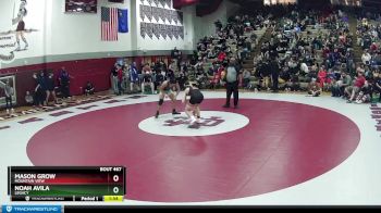 150 lbs Quarterfinal - Mason Grow, Mountain View vs Noah Avila, Legacy