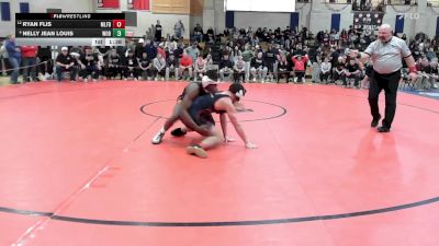 144 lbs Round Of 16 - Ryan Flis, Milford vs Nelly Jean Louis, Woburn