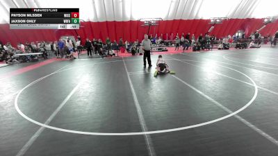 12U Boys - 78 lbs 5th Place Match - Jaxson Ohly, Wrestling Factory vs Payson Nilssen, Wisconsin