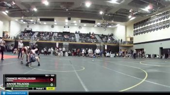 160 lbs 3rd Place Match - Chance Mccollough, Indiana vs Xavior Palacios, Decatur Wrestling Club