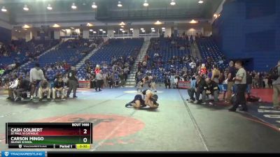 190 lbs Cons. Round 4 - Carson Mingo, Gilman School vs Cash Colbert, St Paul VI Catholic