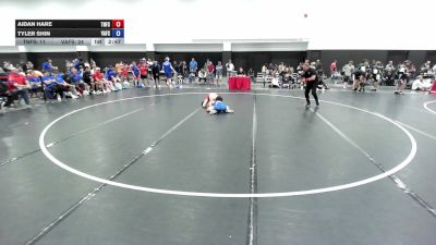 126 lbs Aidan Hare, Tennessee Freestyle vs Tyler Shin, Virginia Freestyle