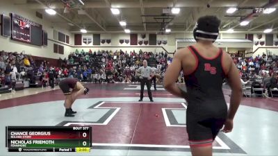 190 lbs Round 2 - Nicholas Friemoth, Fennimore vs Chance Georgius, Roland-Story