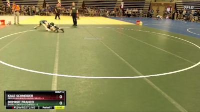 95 lbs Placement (4 Team) - Kale Schneider, PEM (Plainview/Elgin/Millville) vs Dominic Franco, Dassel-Cokato-Litchfield