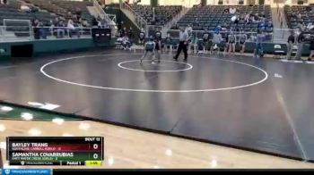 110 lbs Quarters & 1st Wb (16 Team) - Bayley Trang, Southlake Carroll (Girls) vs Samantha Covarrubias, Katy Mayde Creek (Girls)