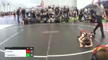 56 lbs Rr Rnd 3 - Grayson Gudde, The Punisher vs Teagan Vanbebber, Socal Grappling Club