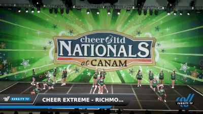 Cheer Extreme - Richmond - Lime Ladies [2022 L1 - U17 Day 3] 2022 CANAM Myrtle Beach Grand Nationals