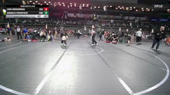 53 lbs Semifinal - Luis Deguzman, Spazz Wrestling vs Angelo Straface, Pequannock