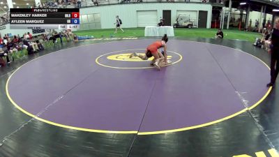 105 lbs Makenley Harker, Ohio Red vs Ayleen Marquez, Oregon