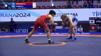 59 kg 1/2 Final - Himeka Tokuhara, Japan vs Solomiia Vynnyk, Ukraine
