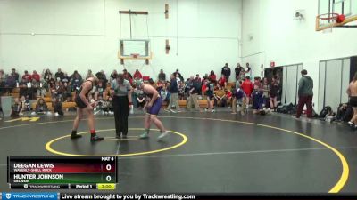 DIVISION 19 lbs Round 2 - Deegan Lewis, Waverly-Shell Rock vs Hunter Johnson, Oelwein