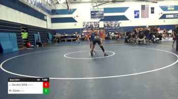 152 lbs 3rd Place - Justin Garden UNA, Gardner vs Mason Sipes, Staley