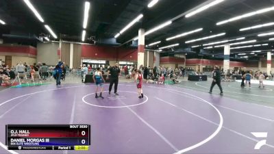 74 lbs Quarterfinal - O.j. Hall, Jflo Trained vs Daniel Morgas Iii, 806 Elite Wrestling